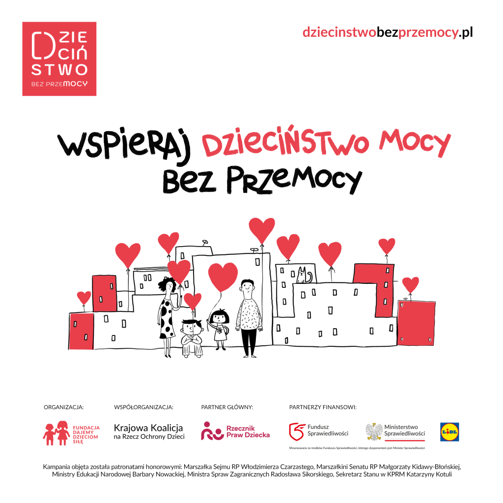 Dzieciństwo bez Przemocy 2026 - start Kampanii!!